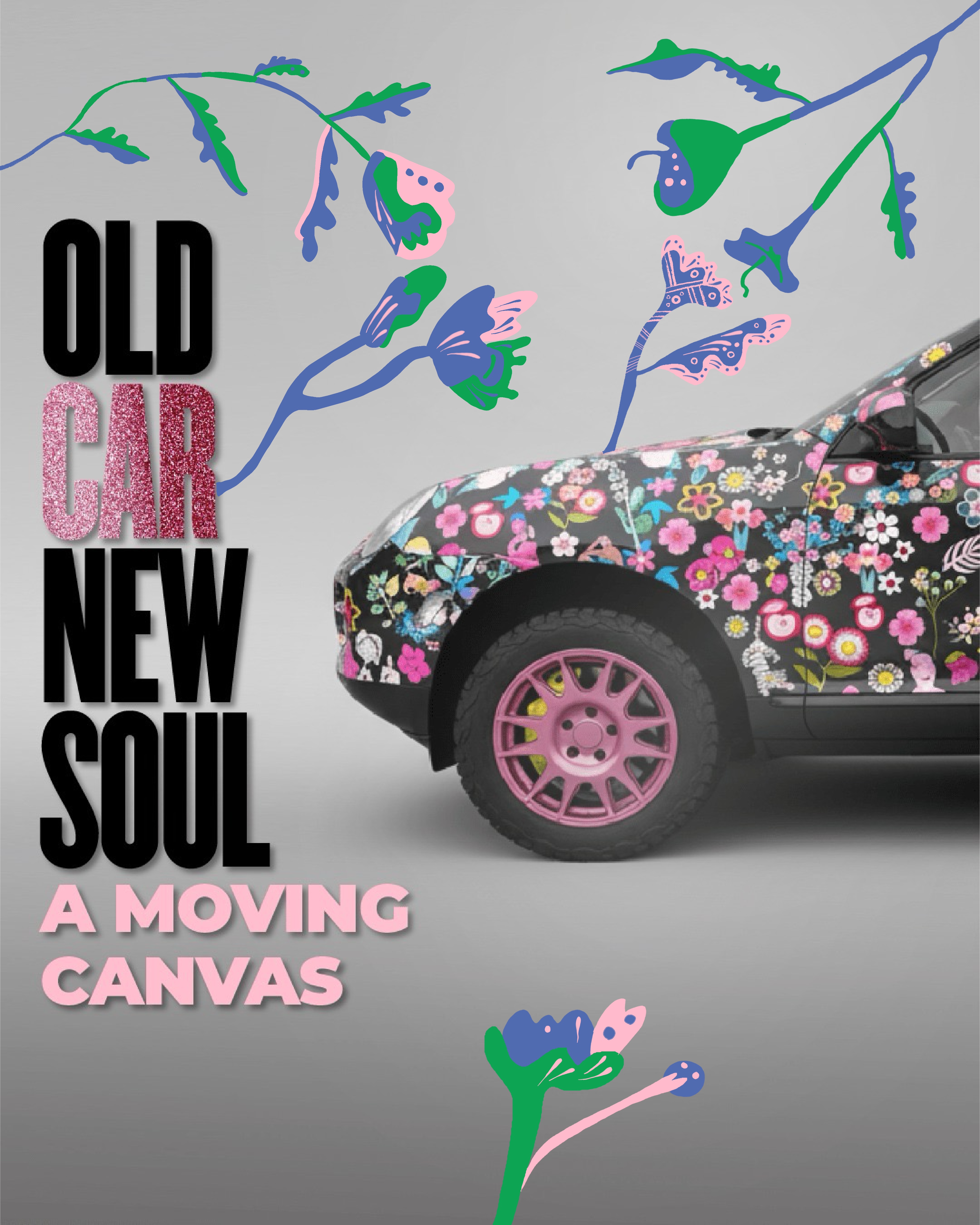 Nina Levett Art Car